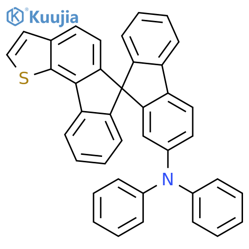 Spiro[9H-fluorene-9,6'-[6H]fluoreno[4,3-b]thiophen]-2-amine, N,N-diphenyl- structure