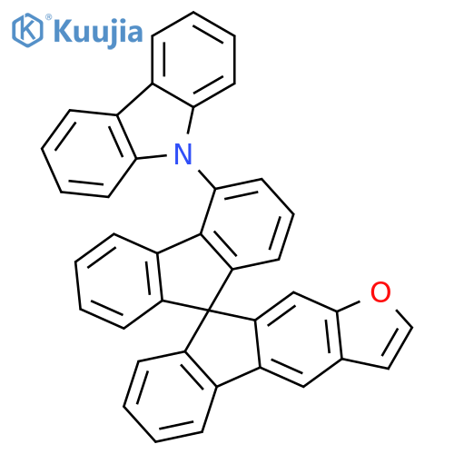 9H-Carbazole, 9-spiro[9H-fluorene-9,9'-[9H]fluoreno[2,3-b]furan]-4-yl- structure