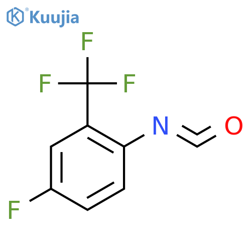 4-Fluoro-2-(trifluoromethyl)phenyl Isocyanate structure