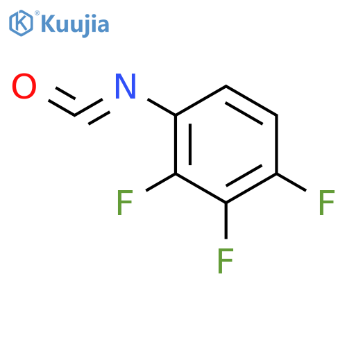 1,2,3-trifluoro-4-isocyanatobenzene structure