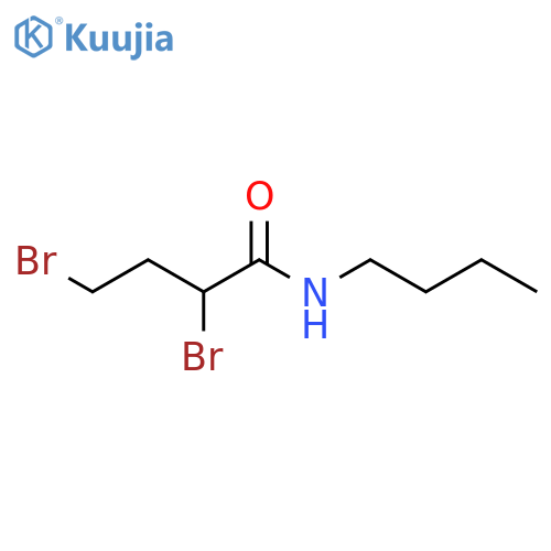 Butanamide, 2,4-dibromo-N-butyl- structure