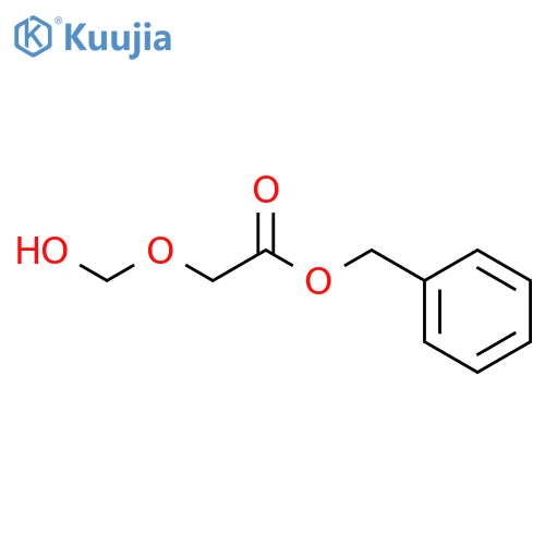 Acetic acid, hydroxymethoxy-, phenylmethyl ester structure