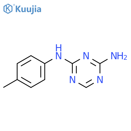 1,3,5-Triazine-2,4-diamine, N-(4-methylphenyl)- structure