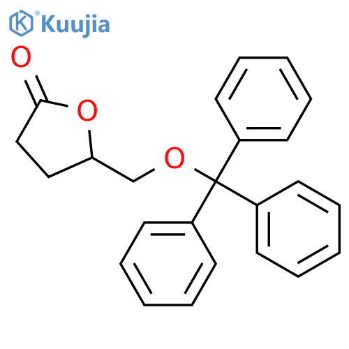 2(3H)-Furanone, dihydro-5-[(triphenylmethoxy)methyl]- structure