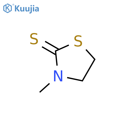3-Methylthiazolidine-2-thione structure