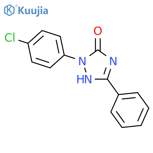 3H-1,2,4-Triazol-3-one,2-(4-chlorophenyl)-1,2-dihydro-5-phenyl- structure