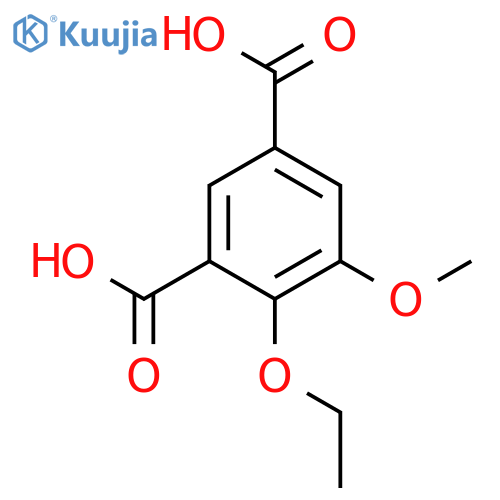 1,3-BENZENEDICARBOXYLIC ACID, 4-ETHOXY-5-METHOXY- structure