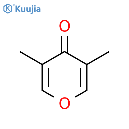 4H-Pyran-4-one, 3,5-dimethyl- structure