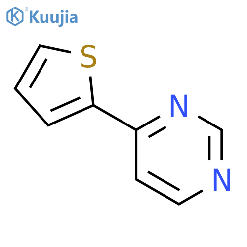 4-(Thiophen-2-yl)pyrimidine structure