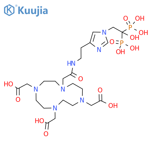 DOTA Zoledronate structure