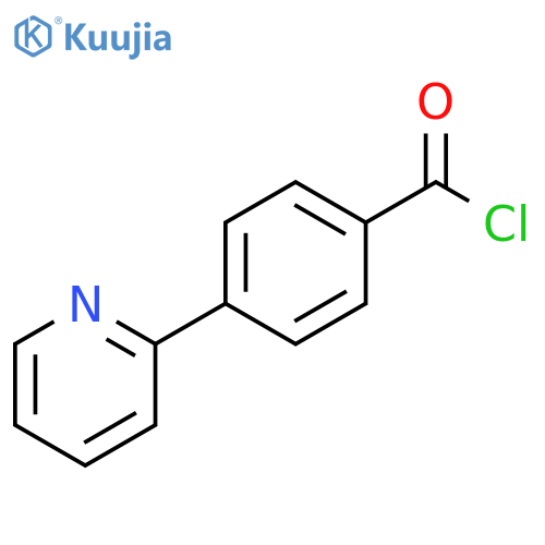 4-(2-Pyridinyl)benzoyl Chloride structure