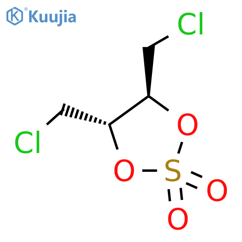 (2S,3S)-1,4-Dichlorobutane-diol Sulfate structure