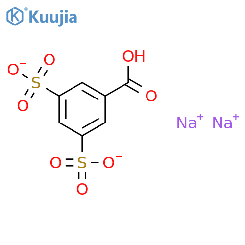 Disodium hydrogen3,5-disulphonatobenzoate structure