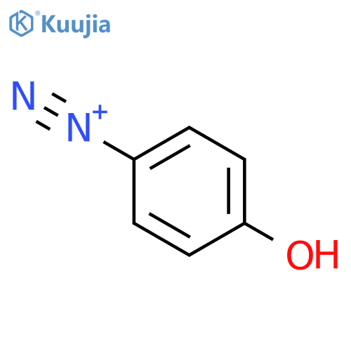 4-HYDROXYBENZENEDIAZONIUM structure