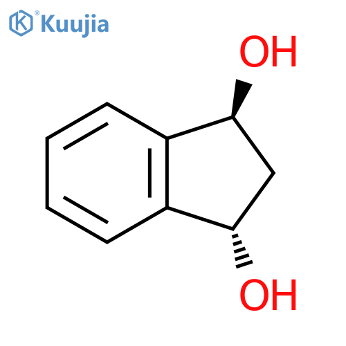 (1S,3S)-2,3-dihydro-1H-indene-1,3-diol structure
