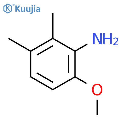 Benzenamine, 6-methoxy-2,3-dimethyl- structure