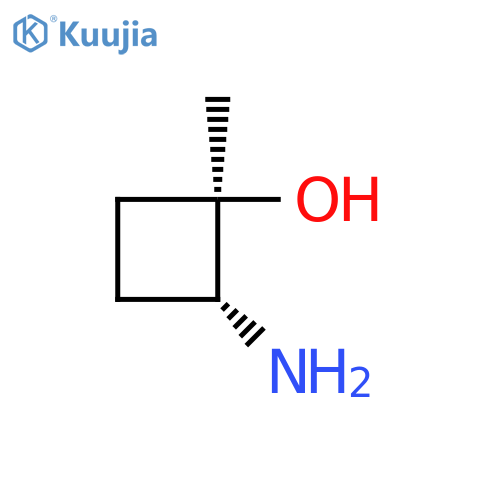 rac-(1R,2R)-2-amino-1-methylcyclobutan-1-ol structure
