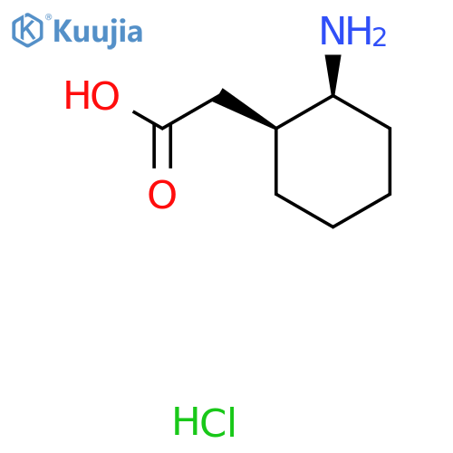 2-(1S,2S)-2-aminocyclohexylacetic acid hydrochloride, cis structure