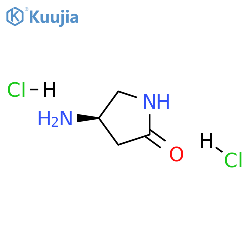 (4R)-4-aminopyrrolidin-2-one dihydrochloride structure