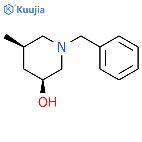 (3S,5R)-1-benzyl-5-methyl-piperidin-3-ol structure