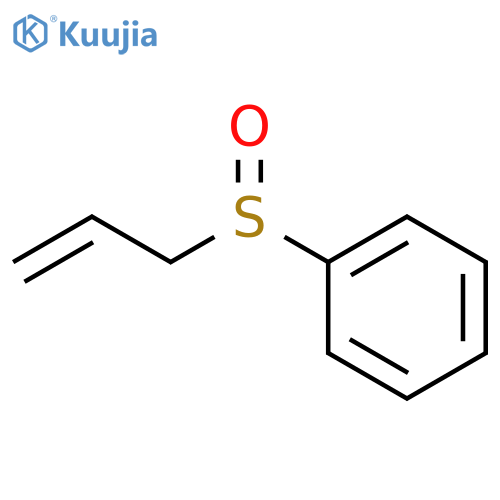 Benzene,(2-propen-1-ylsulfinyl)- structure