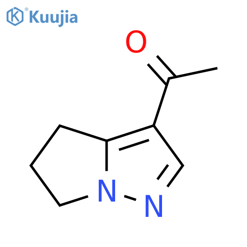 1-(5,6-Dihydro-4H-pyrrolo[1,2-b]pyrazol-3-yl)ethanone structure