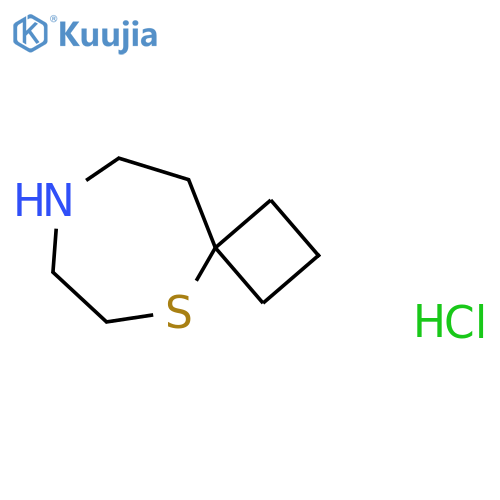 5-thia-8-azaspiro3.6decane hydrochloride structure