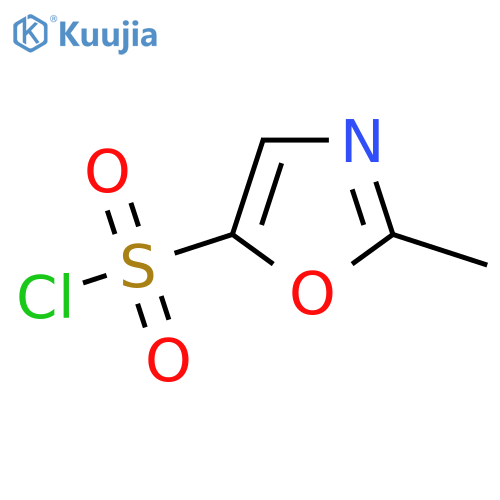 2-Methyl-5-oxazolesulfonyl Chloride structure