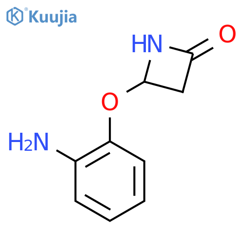 4-(2-Aminophenoxy)azetidin-2-one structure