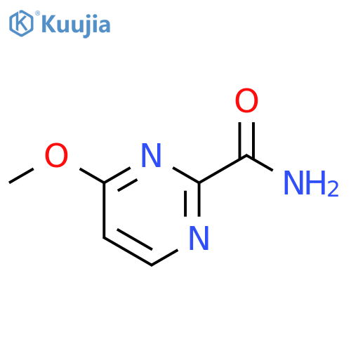 4-methoxypyrimidine-2-carboxamide structure