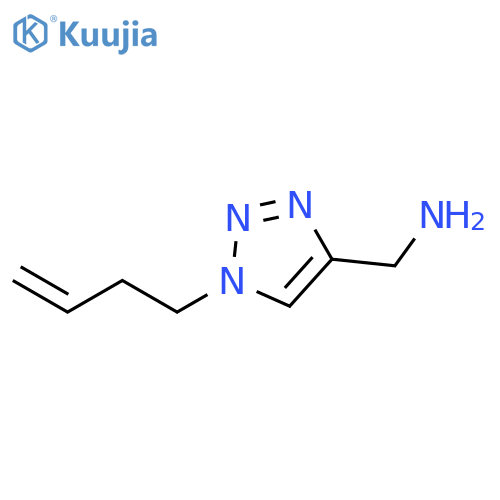 1-(but-3-en-1-yl)-1H-1,2,3-triazol-4-ylmethanamine structure