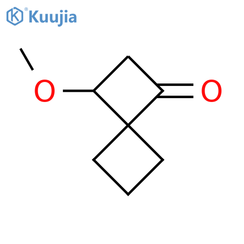 3-methoxyspiro3.3heptan-1-one structure