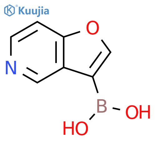 {furo3,2-cpyridin-3-yl}boronic acid structure