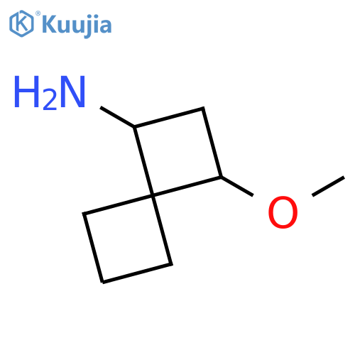 3-methoxyspiro3.3heptan-1-amine structure