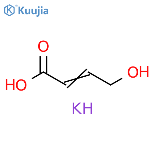 potassium 4-hydroxybut-2-enoate structure
