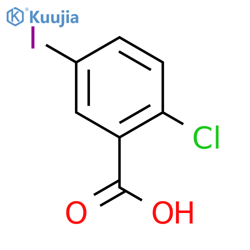 2-Chloro-5-iodobenzoic acid structure