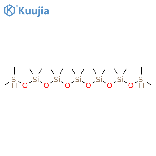 1,13-Dihydrotetradecamethylheptasiloxane structure