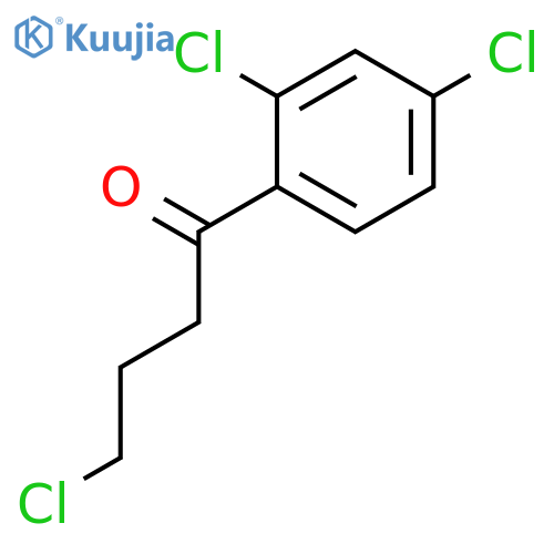 1-Butanone, 4-chloro-1-(2,4-dichlorophenyl)- structure