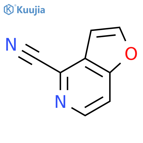 furo3,2-cpyridine-4-carbonitrile structure