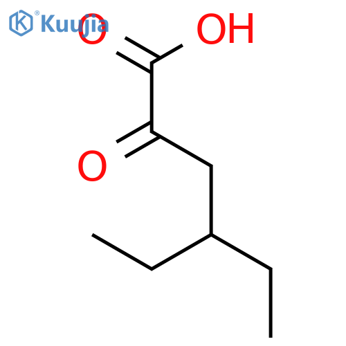 4-ethyl-2-oxohexanoic Acid structure