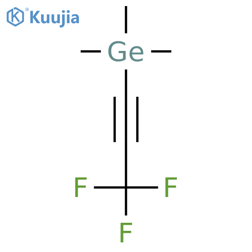 Germane,trimethyl(3,3,3-trifluoro-1-propyn-1-yl)- structure
