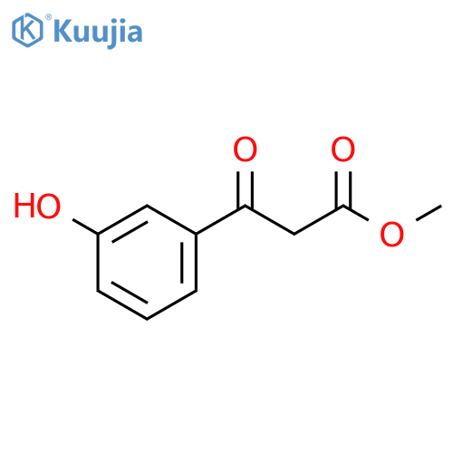 methyl 3-(3-hydroxyphenyl)-3-oxopropanoate structure