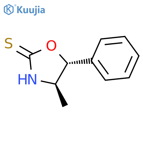 2-Oxazolidinethione, 4-methyl-5-phenyl-, (4R-trans)- structure