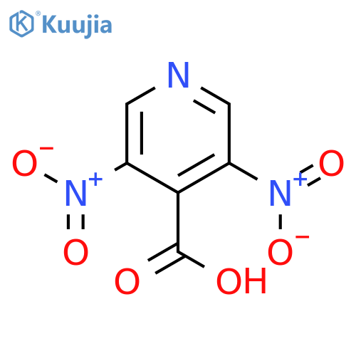 3,5-Dinitroisonicotinic acid structure