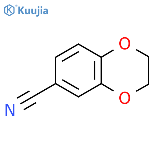 2,3-Dihydro-1,4-benzodioxine-6-carbonitrile structure