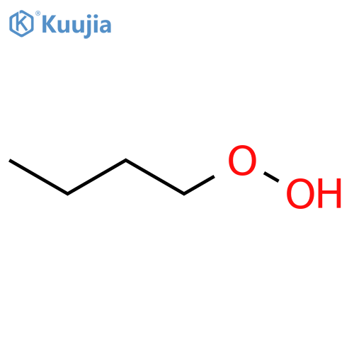Butyl, 4-hydroperoxy- structure