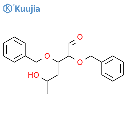 4-Deoxy-2,3-di-O-benzyl-L-fucose structure