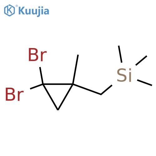 SILANE, [(2,2-DIBROMO-1-METHYLCYCLOPROPYL)METHYL]TRIMETHYL- structure