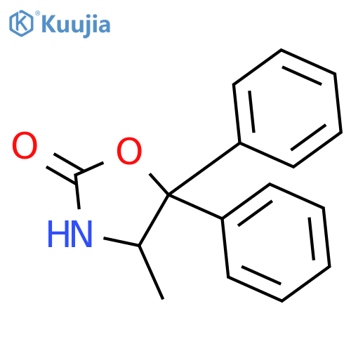 (S)-4-Methyl-5,5-diphenyloxazolidin-2-one structure