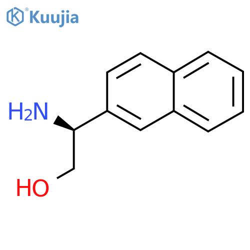 (2S)-2-amino-2-(naphthalen-2-yl)ethan-1-ol structure